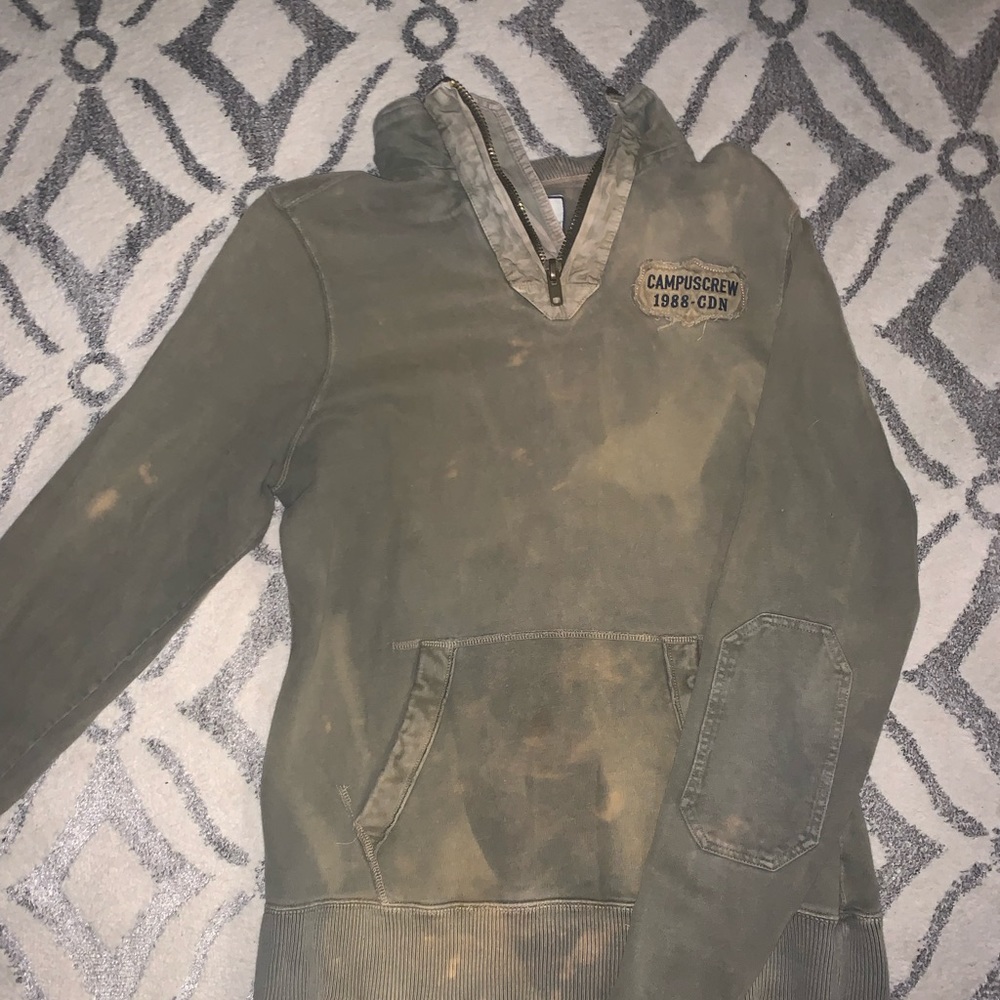 Vintage Campus Crew Quarter Zip